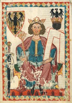 Imperatore del Sacro Romano Impero e re di Sicilia Ritratto di Enrico VI di Hohenstaufen