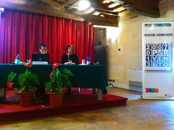 Federica Argentati espone a Padova durante il seminario L'agricoltura sociale tra politiche agricole e di integrazione"