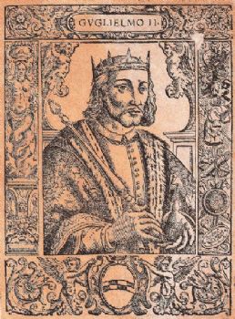 immagine di Guglielmo II sovrano dei normanni