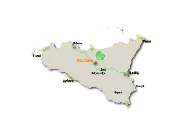 Resuttano al centro della Sicilia