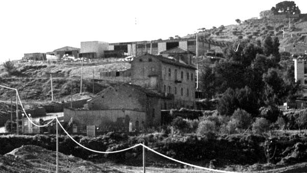 Immagine della miniera Testasecca di Caltanissetta